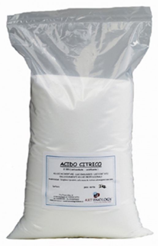 Vendita Acido Citrico 1Kg per uso enologico